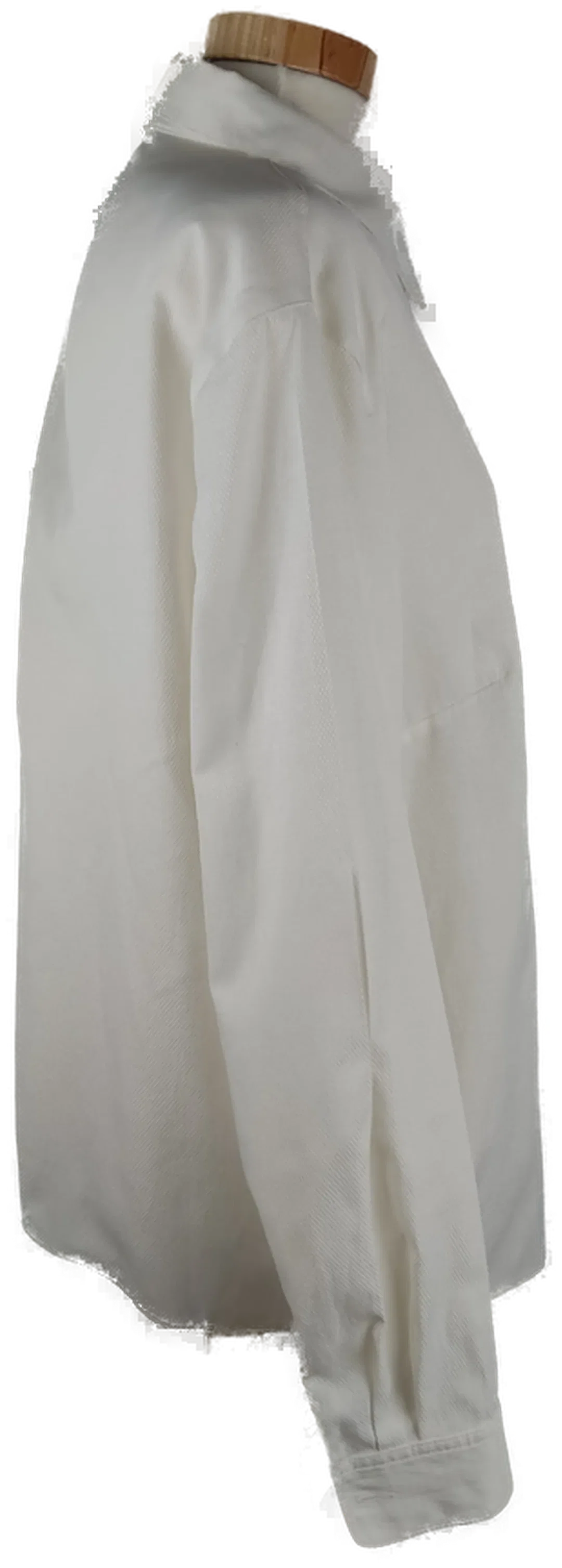 Bluse "Your 6th Sence", langarm mit Kragen, creme mit Stickerei, Größe 48 – Bild 2