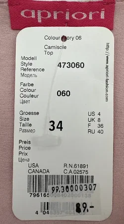 Apriori - Damentop - Gr. 34 - Bild 4