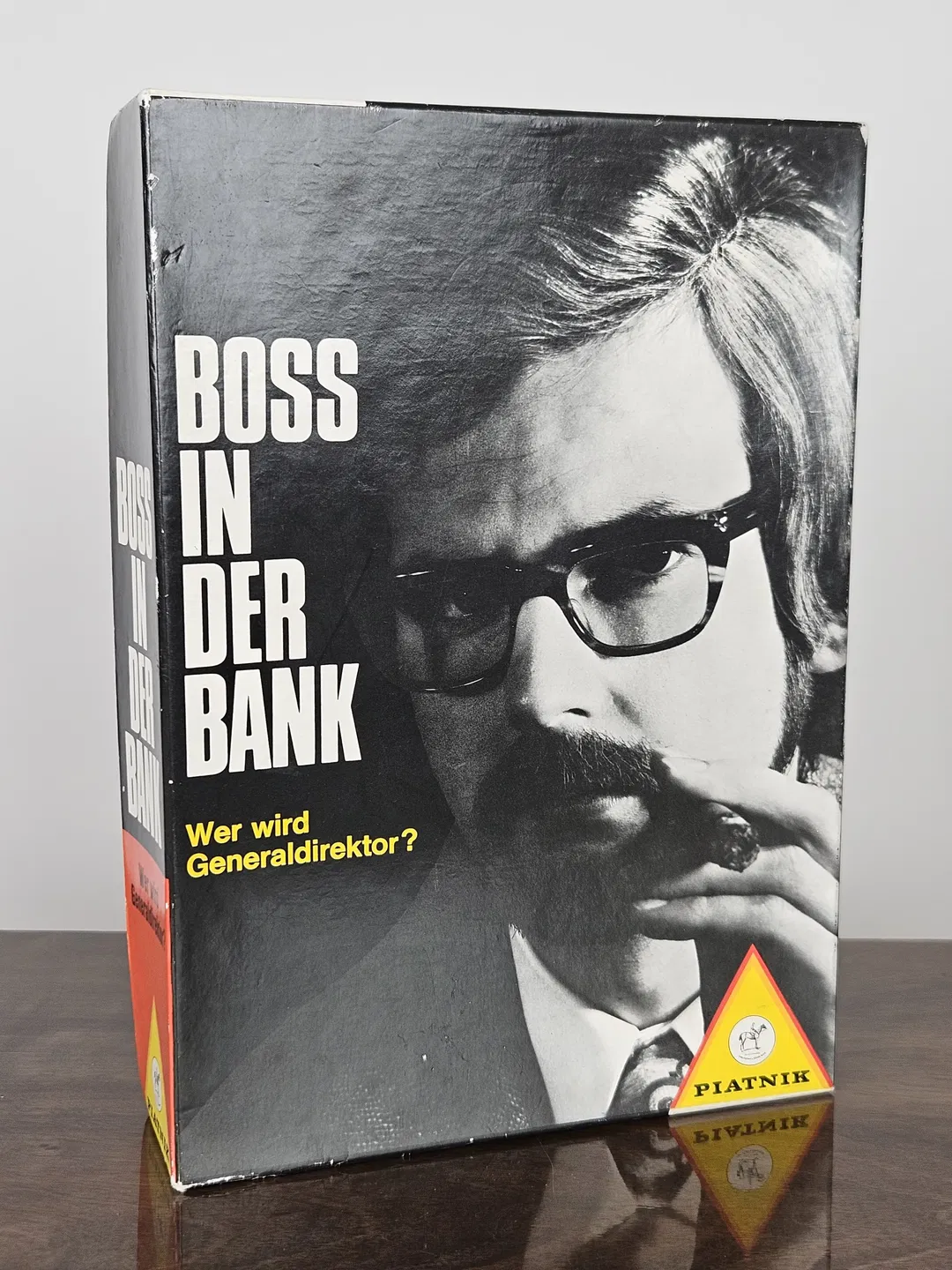 BOSS IN DER BANK - Vintage Gesellschaftsspiel - Piatnik  - Bild 1
