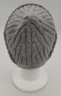 H&M Damenstrickhaube/mütze in hellgrau - Bild 3