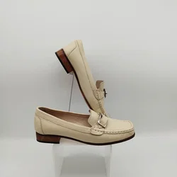 Damen Mokassins / Slipper, Leder, Gr. 39 - Bild 2