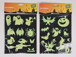 Halloween Fenster-Stickerpaket "Grusel" #5 "Glow in the Dark" – Vorschau 2