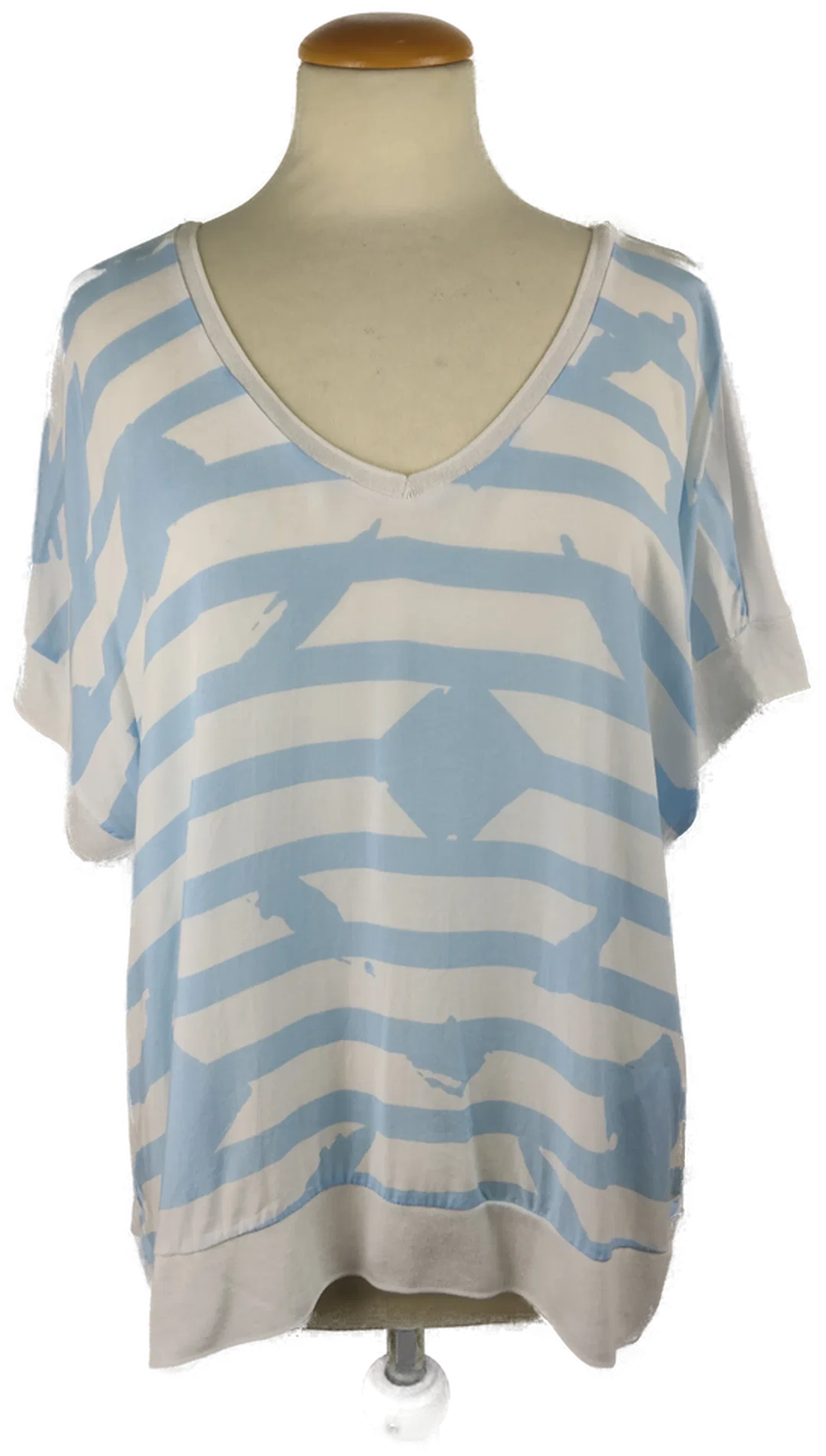 Damen T-Shirt Comma Gr. 42 Mischfaser | Sommer-Liebling - Bild 4