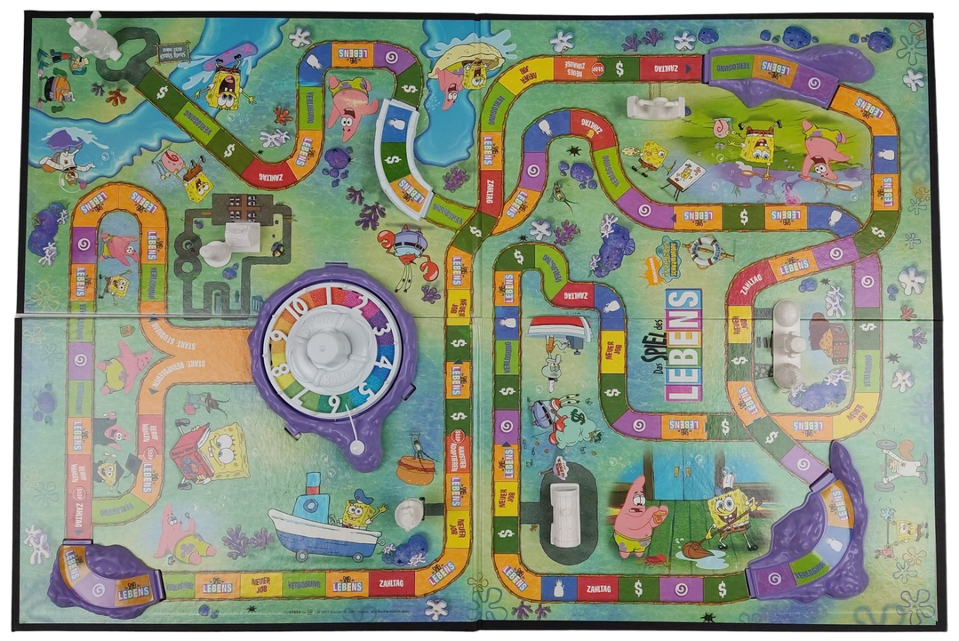 SpongeBob Schwammkopf Edition - Das Spiel des Lebens - MB Spiele – Bild 5