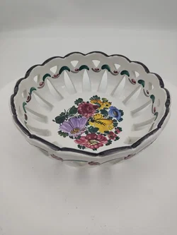 Gmundner Keramik Schale, Serie Bauernblume, Durchmesser 21 cm - Bild 1