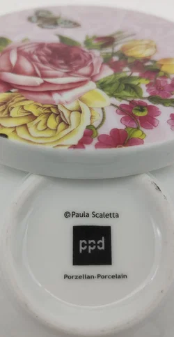 Paula Scaletta Porzellan-Deckeldosen | Sammler-Exemplar – Vorschau 3