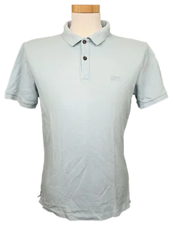 Hugo Boss Herrenpolo hellblau Gr. M