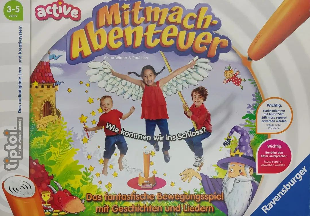 tiptoi® Active - Mitmach Abenteuer - Lernspiel - Ravensburger - Bild 1