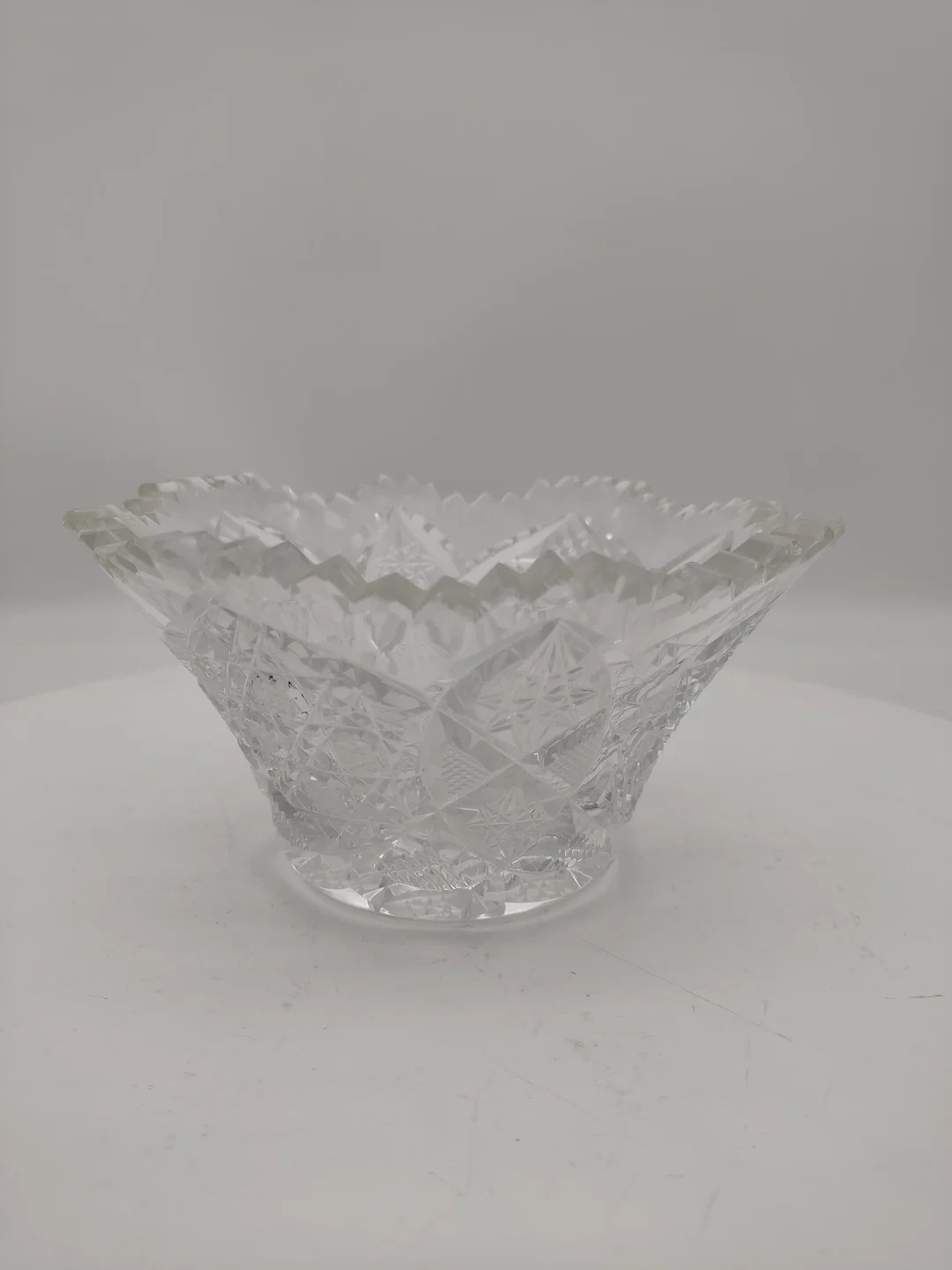Bleikristall Schale D/16 cm, feiner Schliff – Bild 2