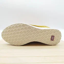 Hartjes Leder Sneaker Currygelb Unifarben, Gr. 38,5 - neu besohlt  – Vorschau 2