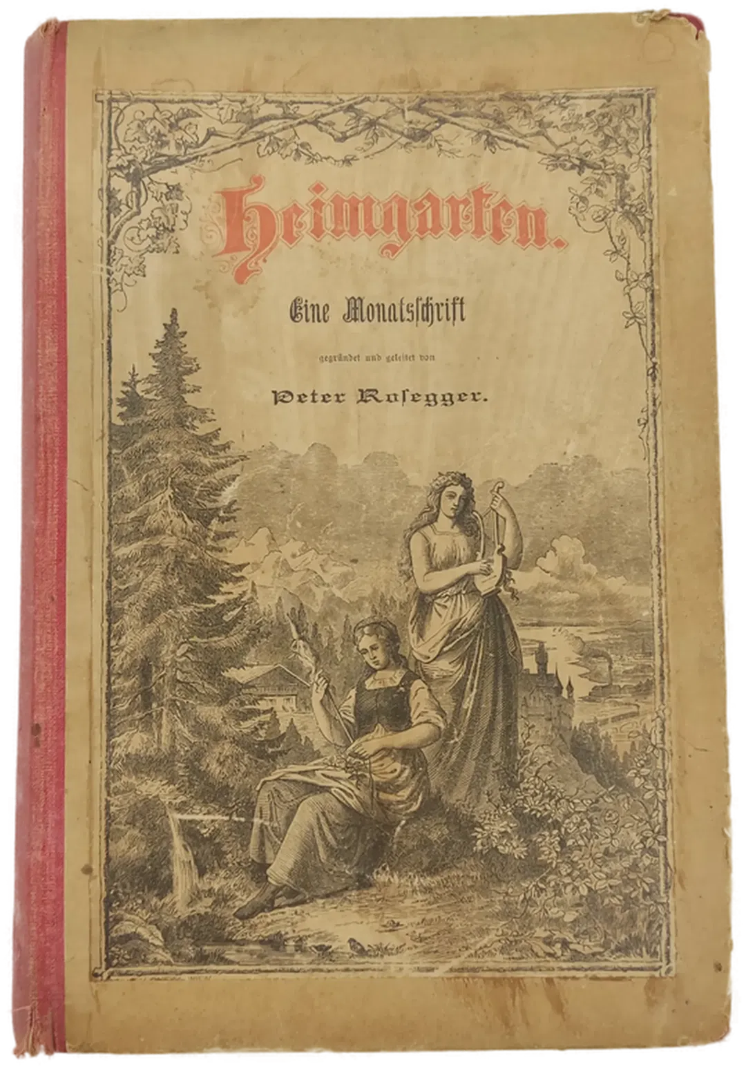 Heimgarten. Eine Monatsschrift. VIII. Jahrgang (komplett) – Peter Rosegger 1884 - Bild 2