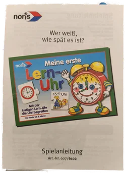Noris, "Meine erste Lernuhr" – Vorschau 3