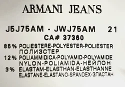 Armani Jeans Damen Hosen creme Gr. 29 - Bild 4