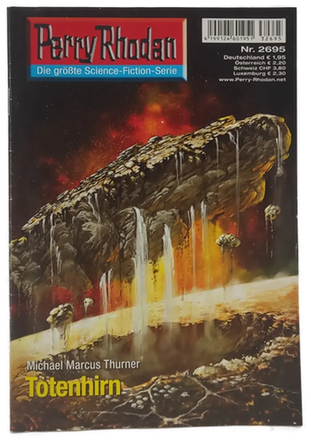 Romanheft Perry Rhodan Totenhirn Erstauflage Nr.2695 - Bild 1