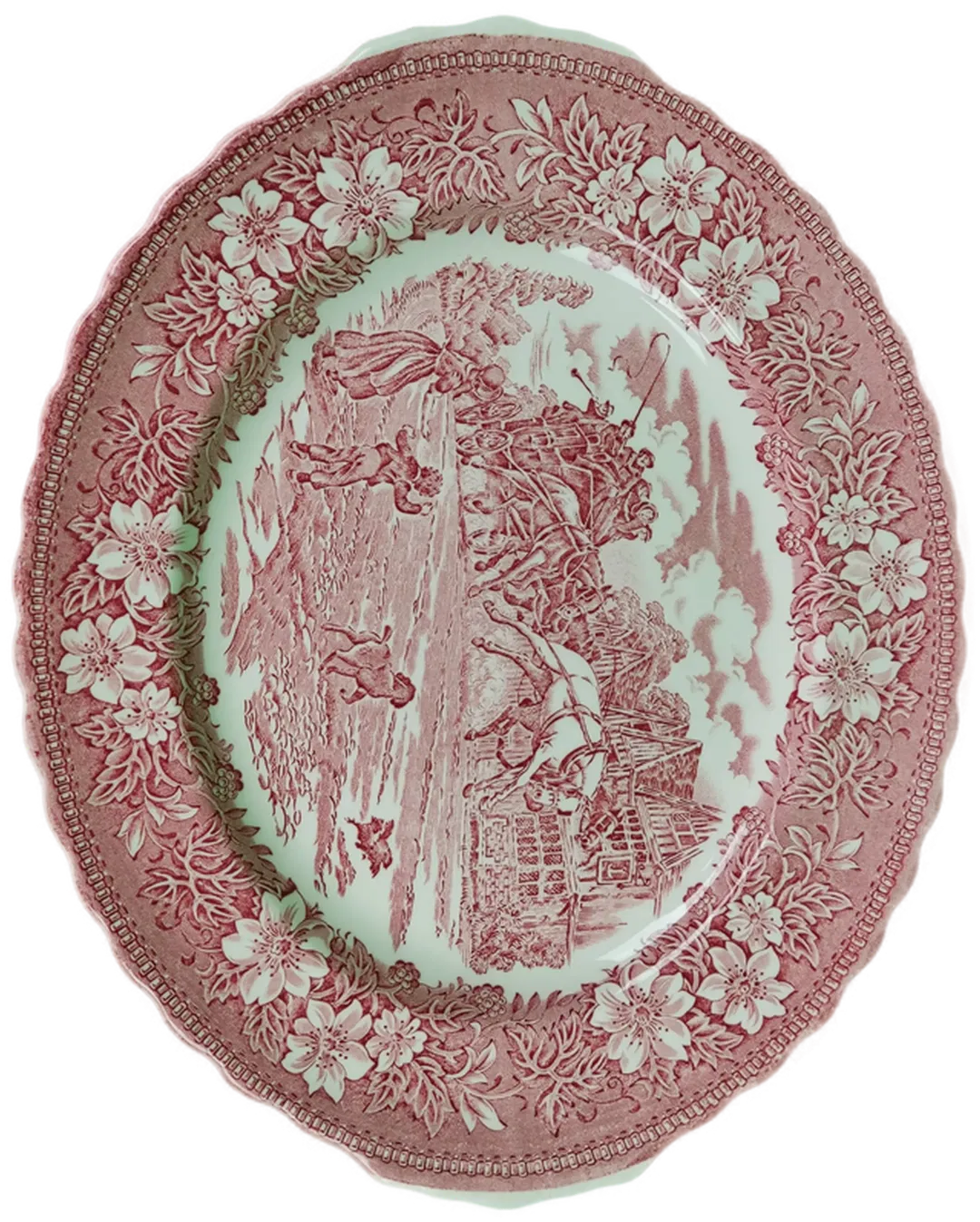 Royal Tudor Porzellan Fleischplatte - Bild 1