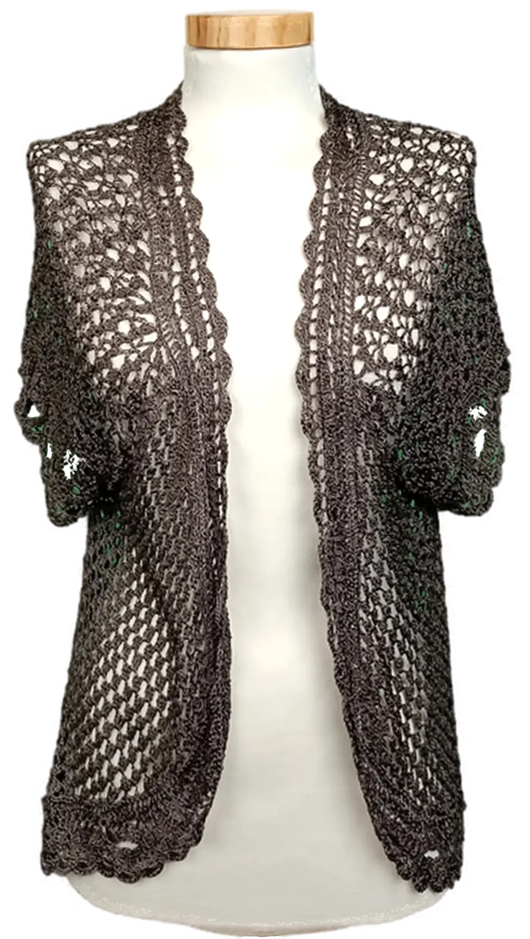 Gerry Weber Damenstrickjacke khaki Gr. L - Bild 1