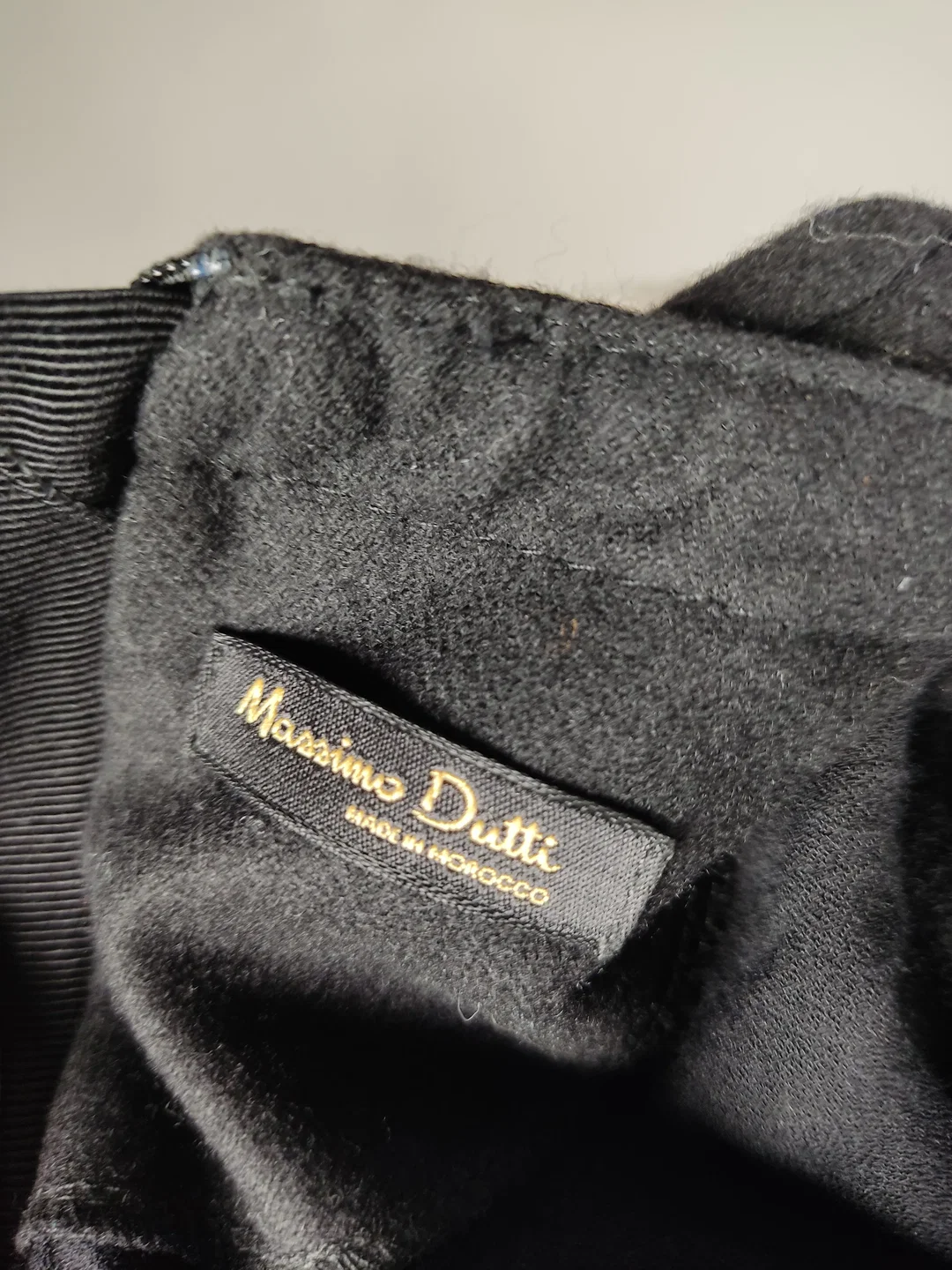 Massimo Dutti Damen Wollkleid schwarz - L / 40 – Bild 4