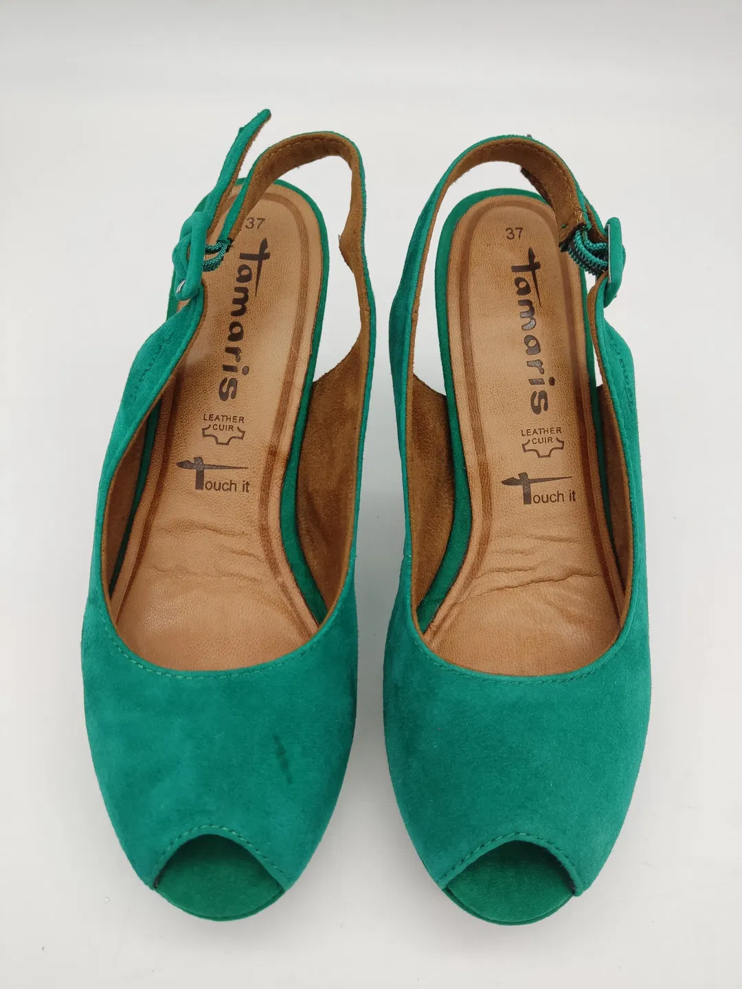 Tamaris Damenschuhe, grün, Größe: 37 - Bild 4