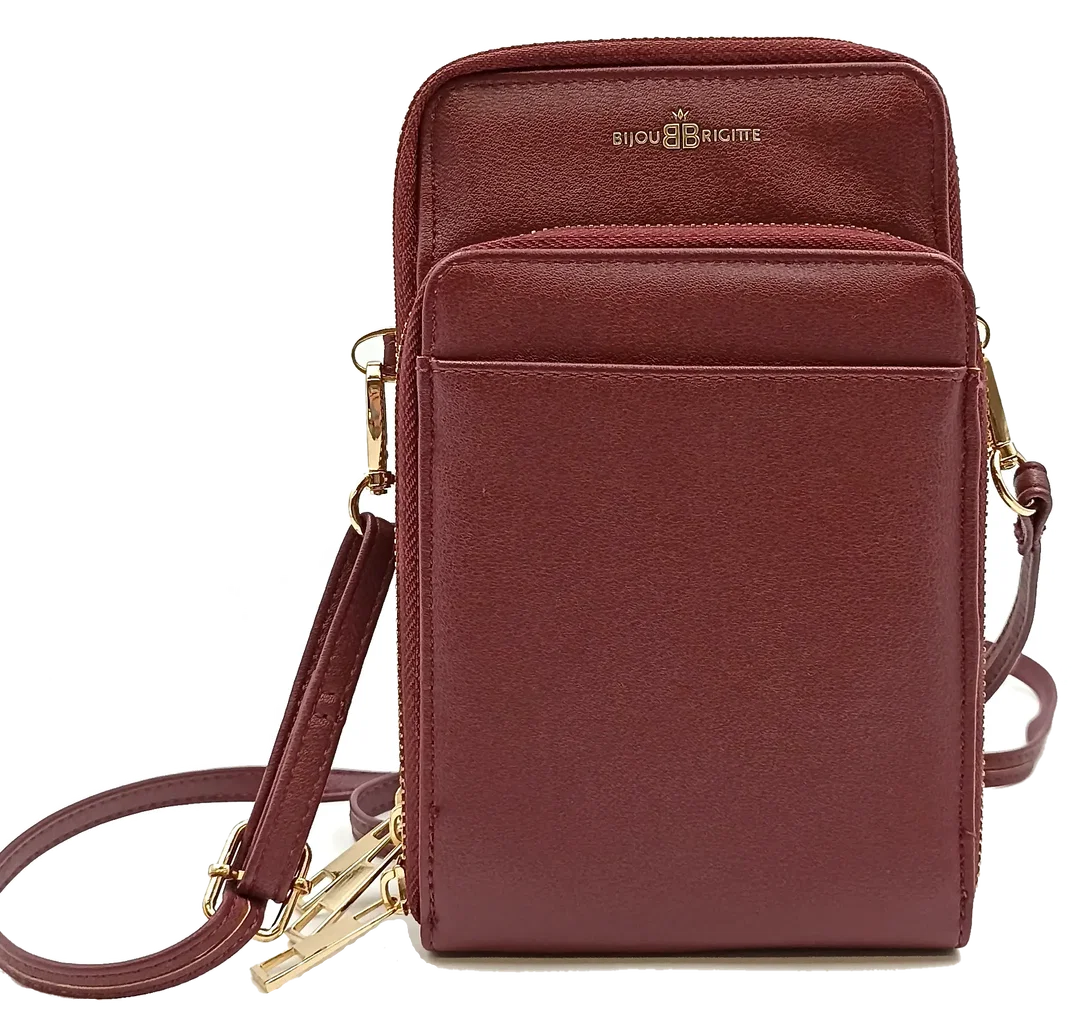 Bijou Brigitte Handy Umhängetasche bordeaux – Bild 2