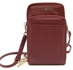 Bijou Brigitte Handy Umhängetasche bordeaux – Vorschau 2