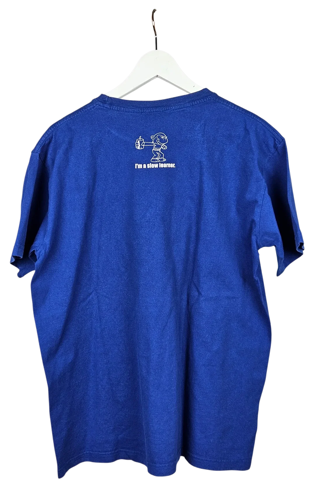 Fun T-Shirt Herren, blau - Gr. XL  – Bild 2