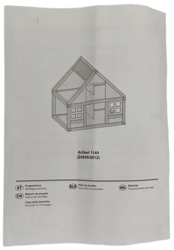  Small Foot Puppenhaus mit Möbeln, 2 Etagen, Rollenspielzeug für Kinder, aus Holz, inkl. Einrichtung, ab 3 Jahren - Bild 9