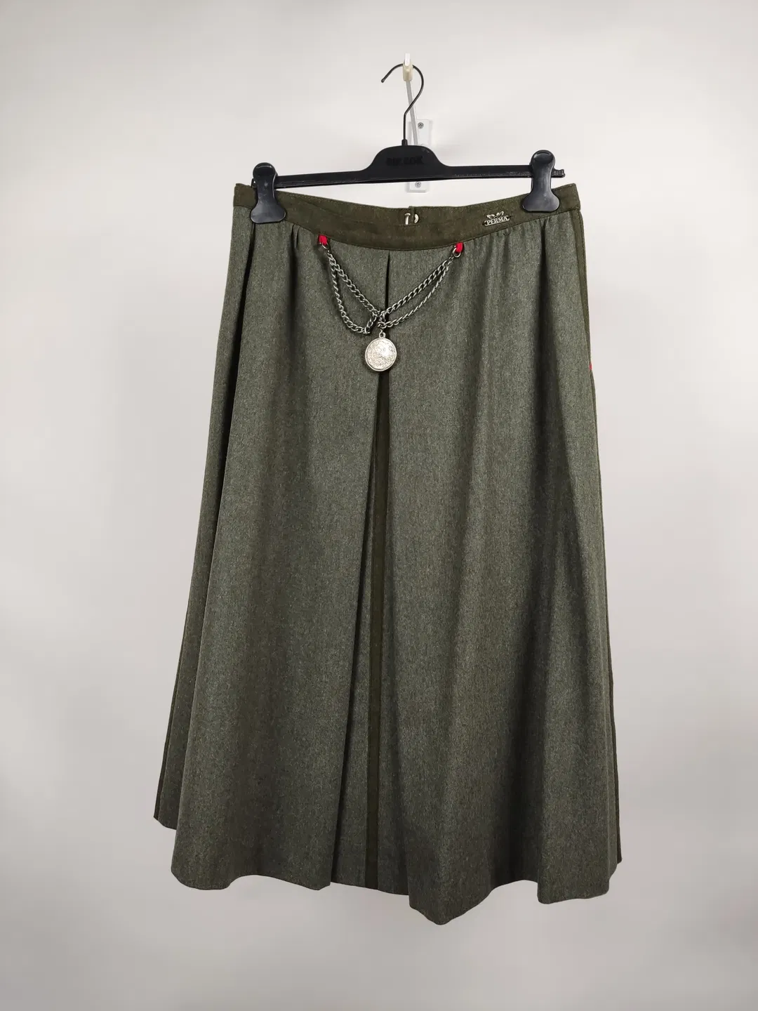 Perma Damentrachtenrock midi grün - XXL/44 - Bild 1