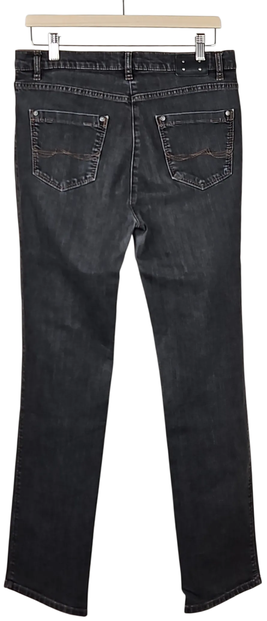 Brax Feelgood Damen Jeans, schwarz - Gr. D 40 – Bild 5