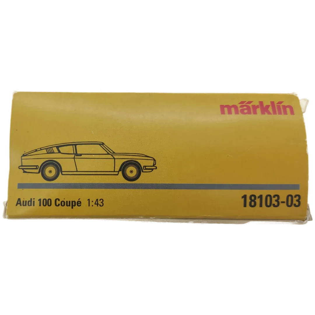 Audi 100 Coupé S - Märklin, Nr. 18103-03, Maßstab 1:43, Modelauto in Kaminrot – Bild 5