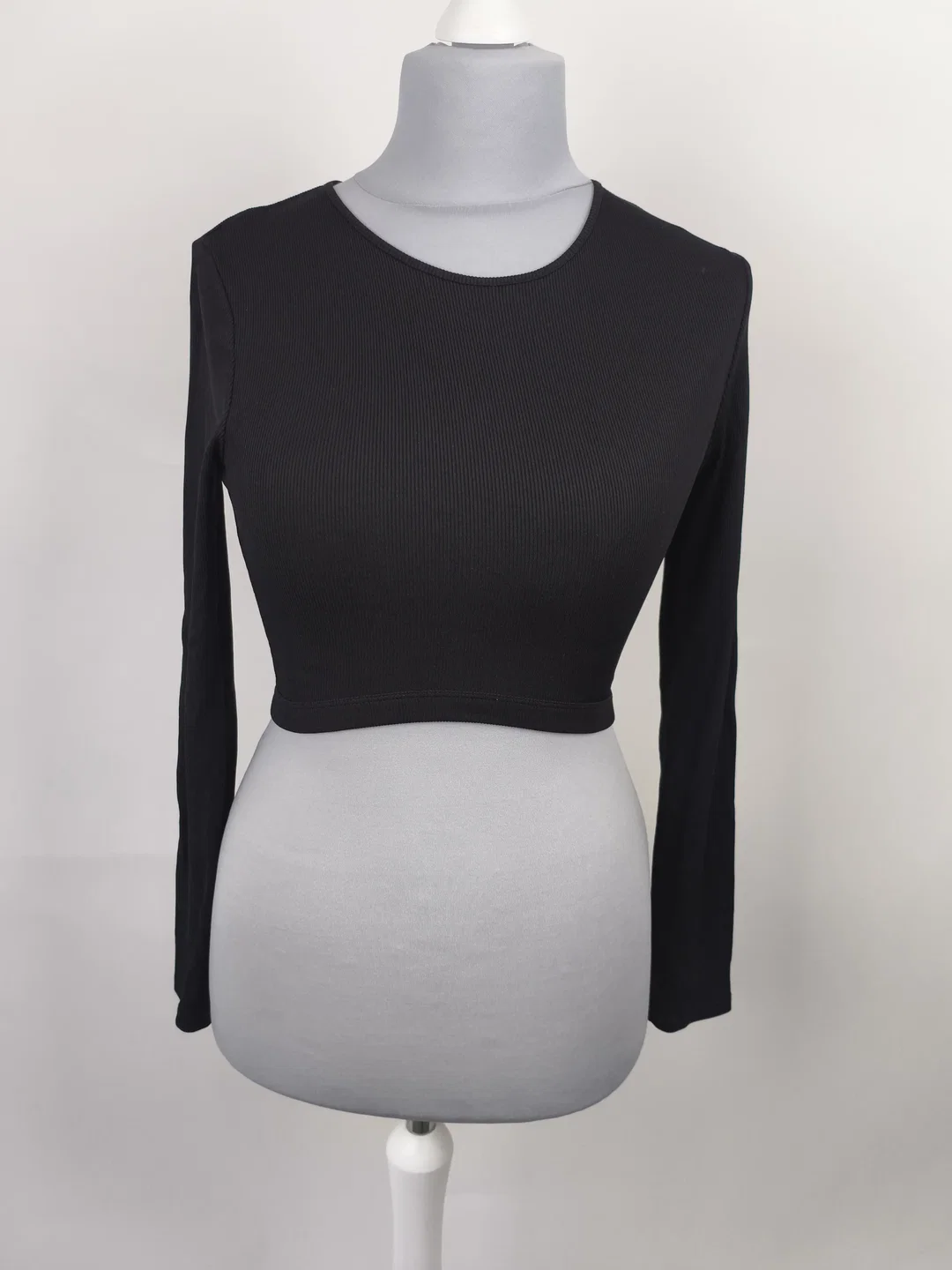 Zara, Damen, Crop-Langarm, Gr. M – Bild 2