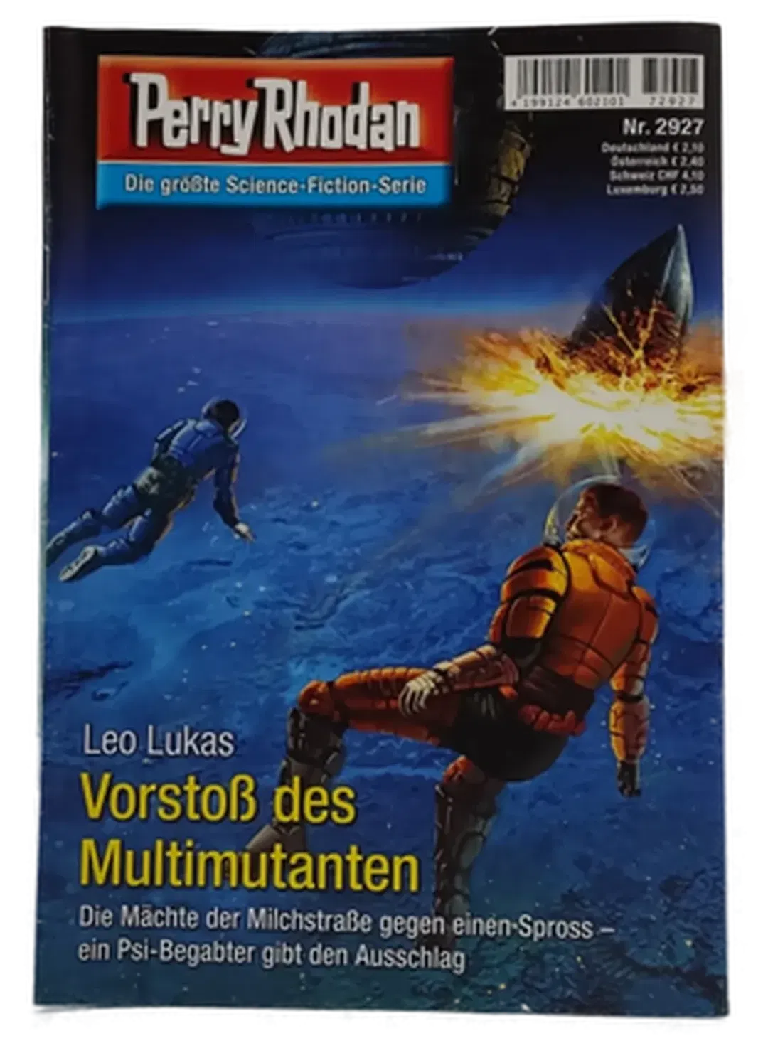 Romanheft Perry Rhodan Verstoß des Multimutanten Erstauflage Nr.2927 - Bild 1