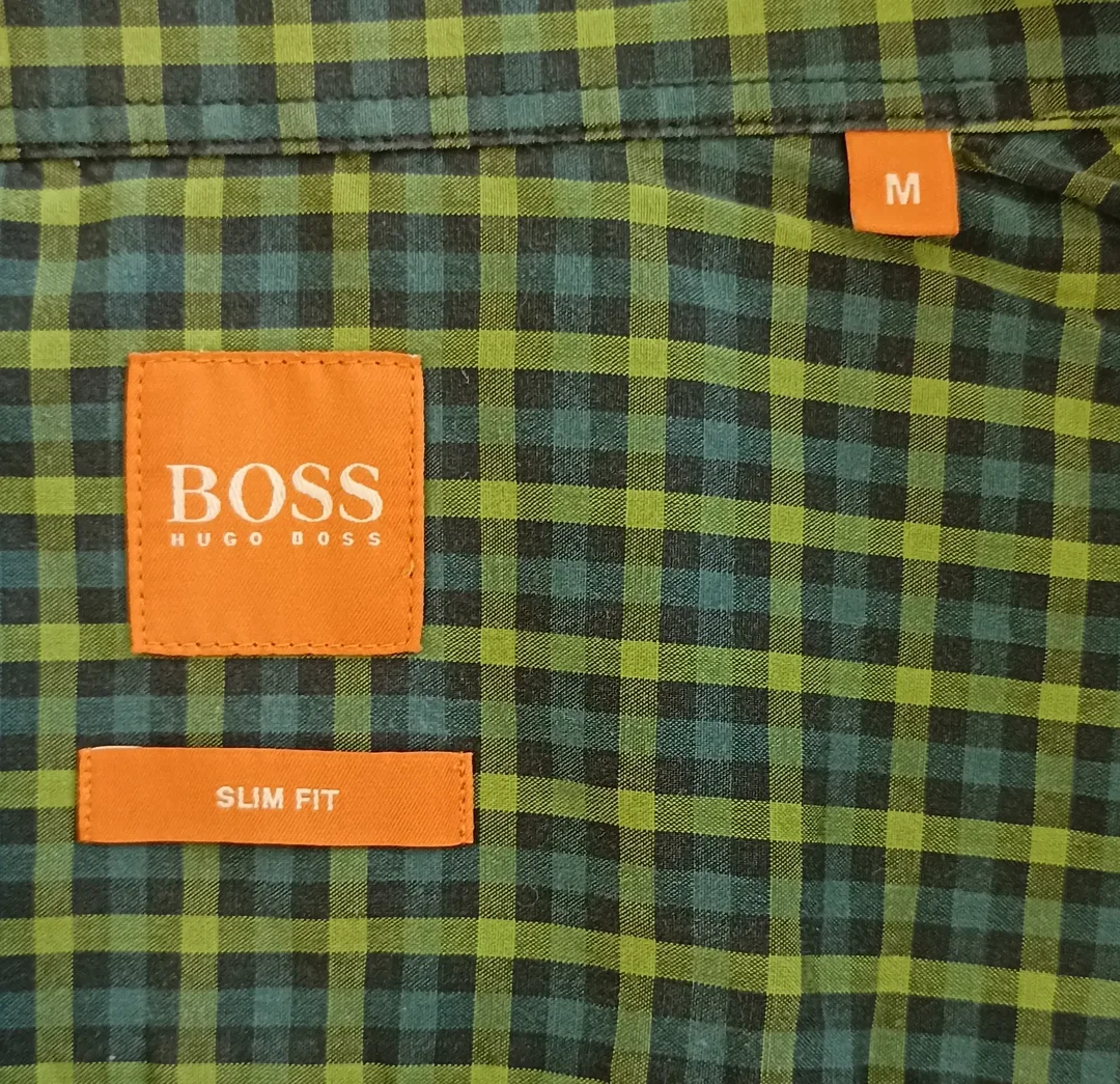 Hugo Boss Herrenhemd grün Gr. M – Bild 3
