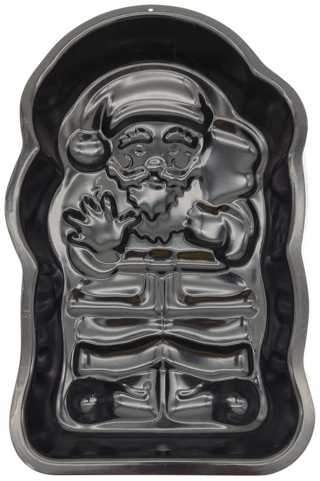 Backform "Weihnachtsmann", braun, Größe ca. 29 x 18 x 4 cm – Bild 2