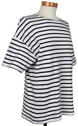 Amor lux Damen T-Shirt, weiß/marine - Gr. XL - Bild 3