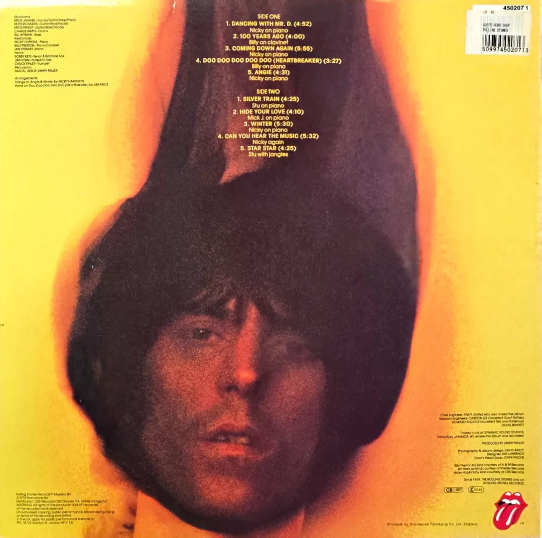 LP Vinyl Rolling Stones "Goats Head Soup" – Bild 2