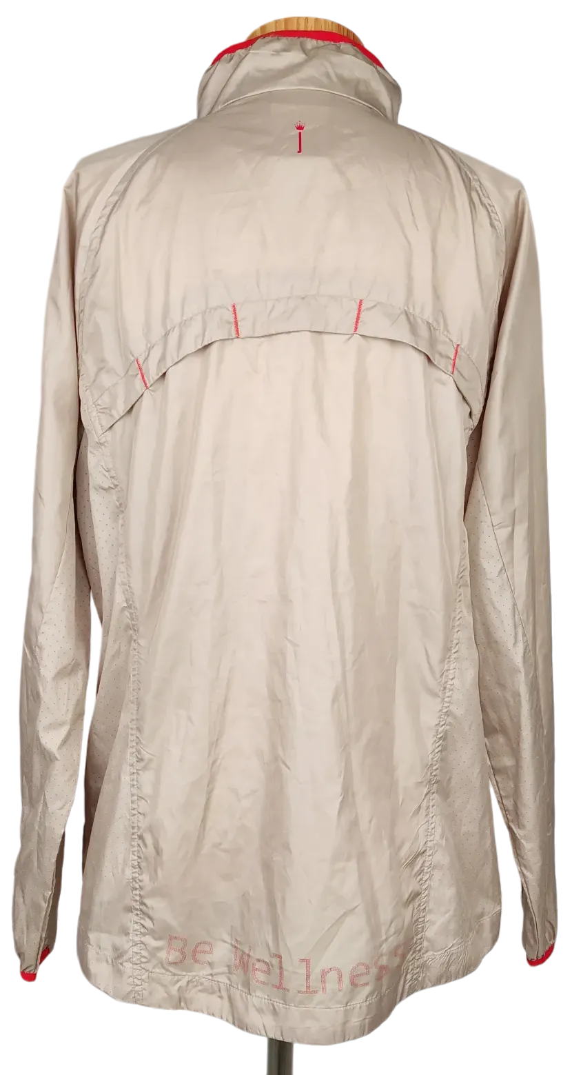 Jaua Wellness Damen Sportjacke, beige - Gr. M – Bild 2