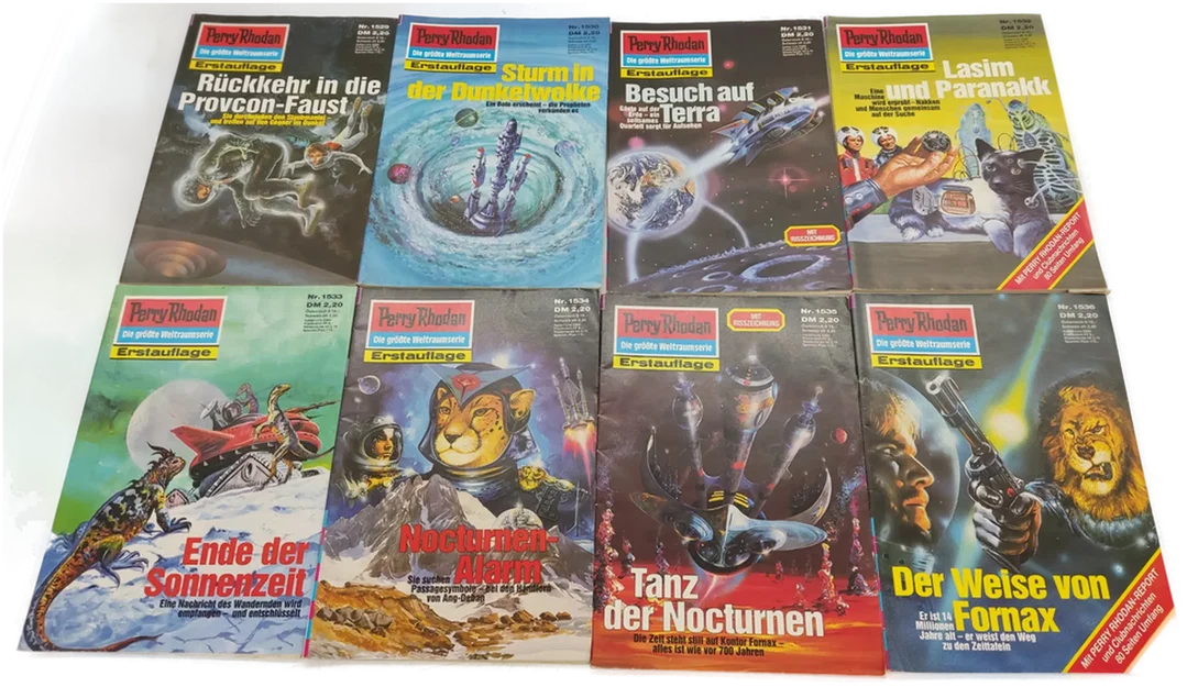Taschenbücher Perry Rhodan Erstauflage Konvolut 27 Stück  – Bild 4