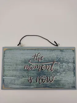 Handgefertigte Upcycling-Holzschilder mit inspirierenden Sprüchen - Bild 4