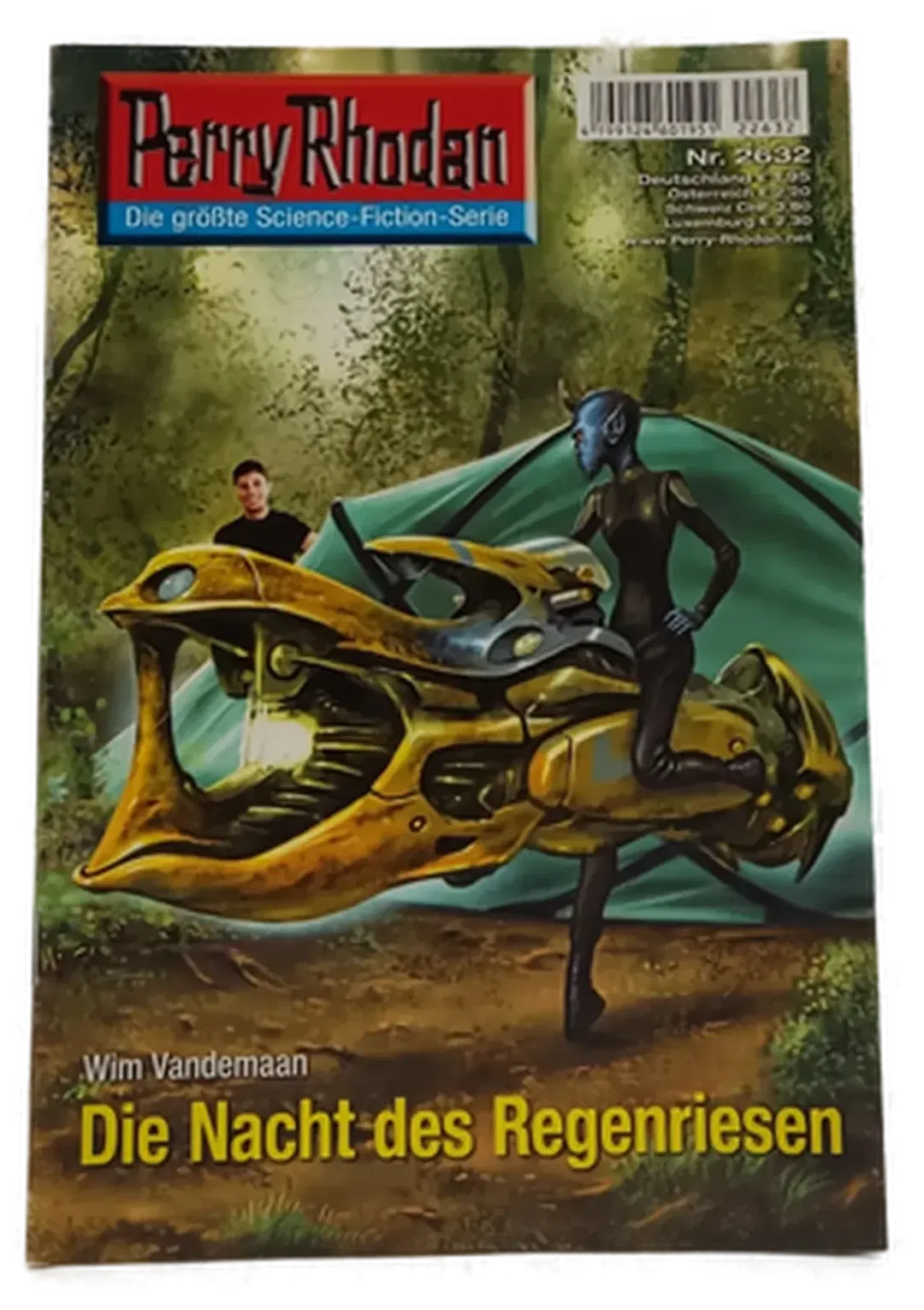  Romanheft Perry Rhodan Die Nacht des Regenriesen Erstauflage Nr.2632 - Bild 2