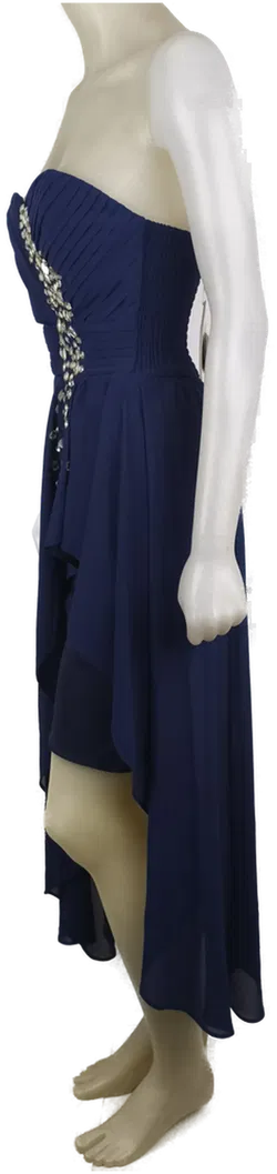 Eva & Lola, Ballkleid dunkelblau, Gr. S - Bild 4