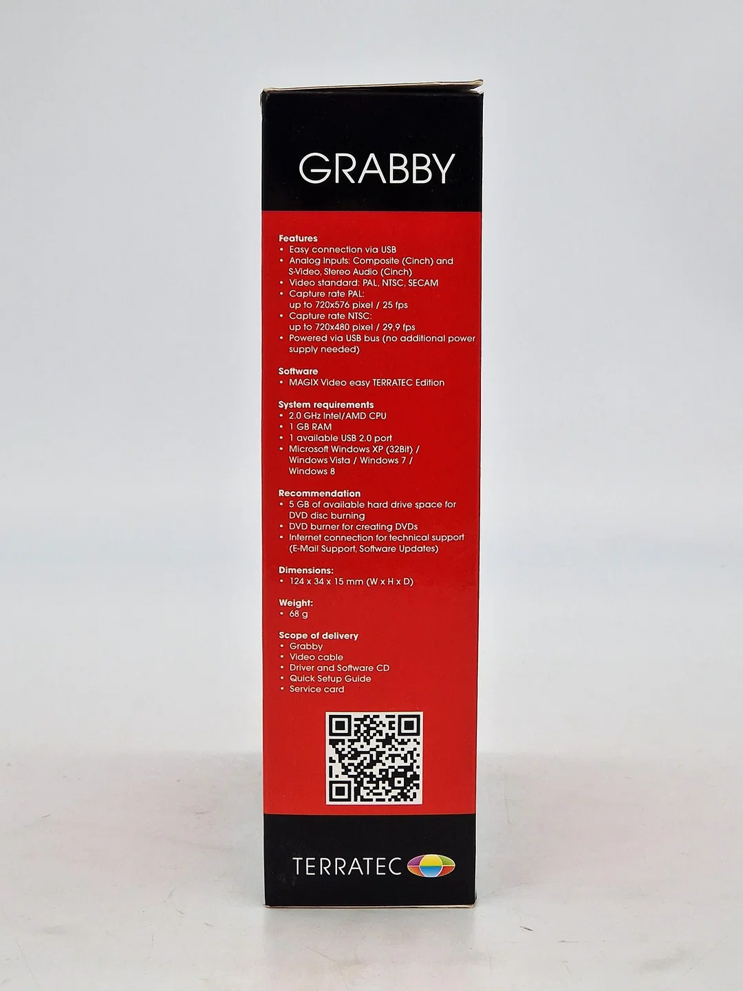 Terratec Video Grabby USB 2.0 - Rev. 2 - Komplettset zur VHS-Digitalisierung mit OVP – Bild 5