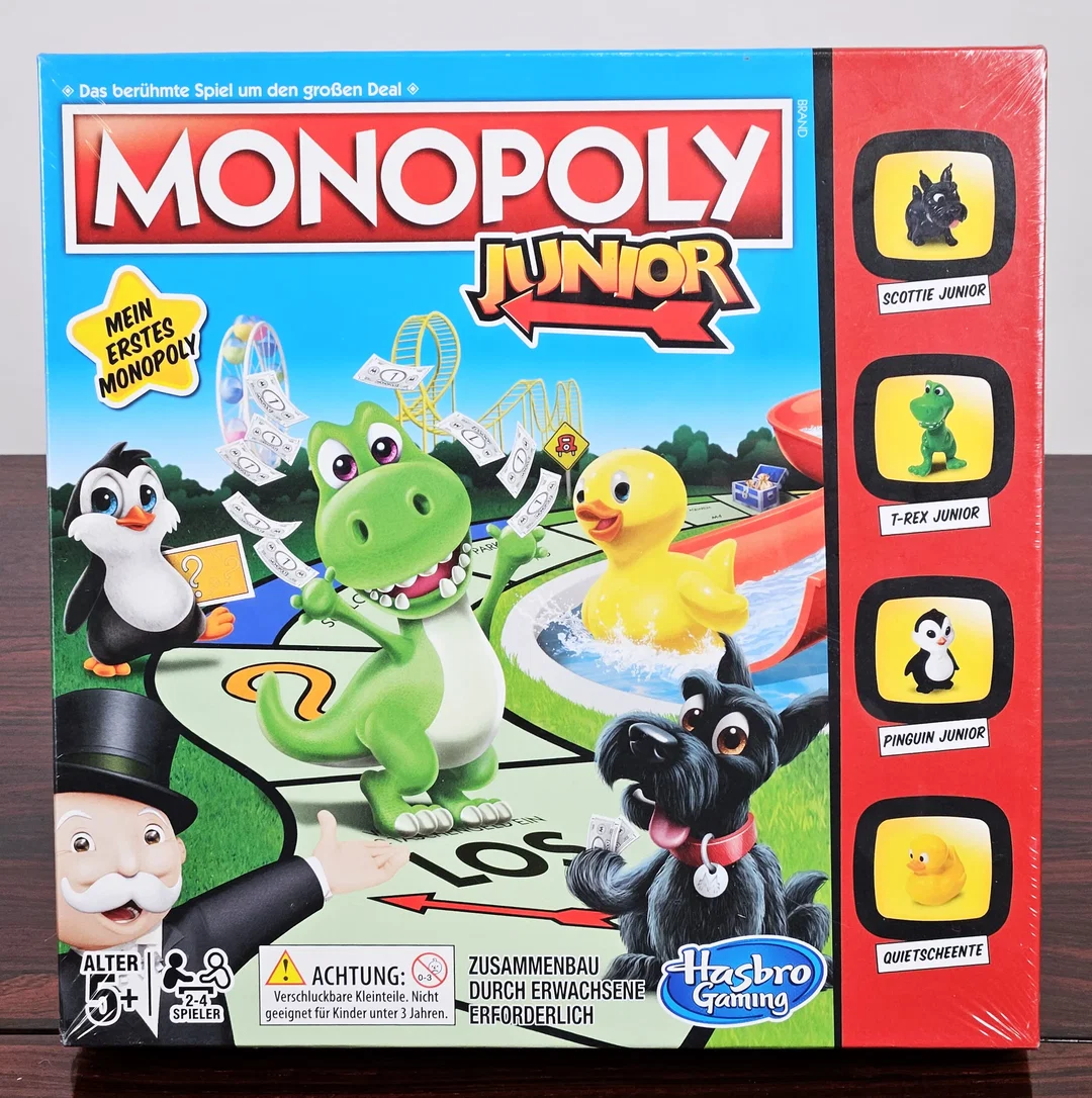 MONOPOLY Junior - Gesellschaftsspiel - Hasbro Gaming - Bild 1