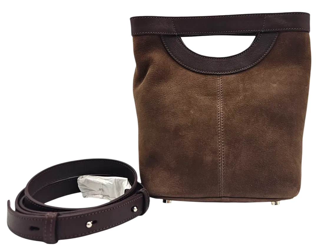 Max V. Koenig Damen Handtasche, dunkelbraun - Höhe ca. 22 cm  - Bild 1