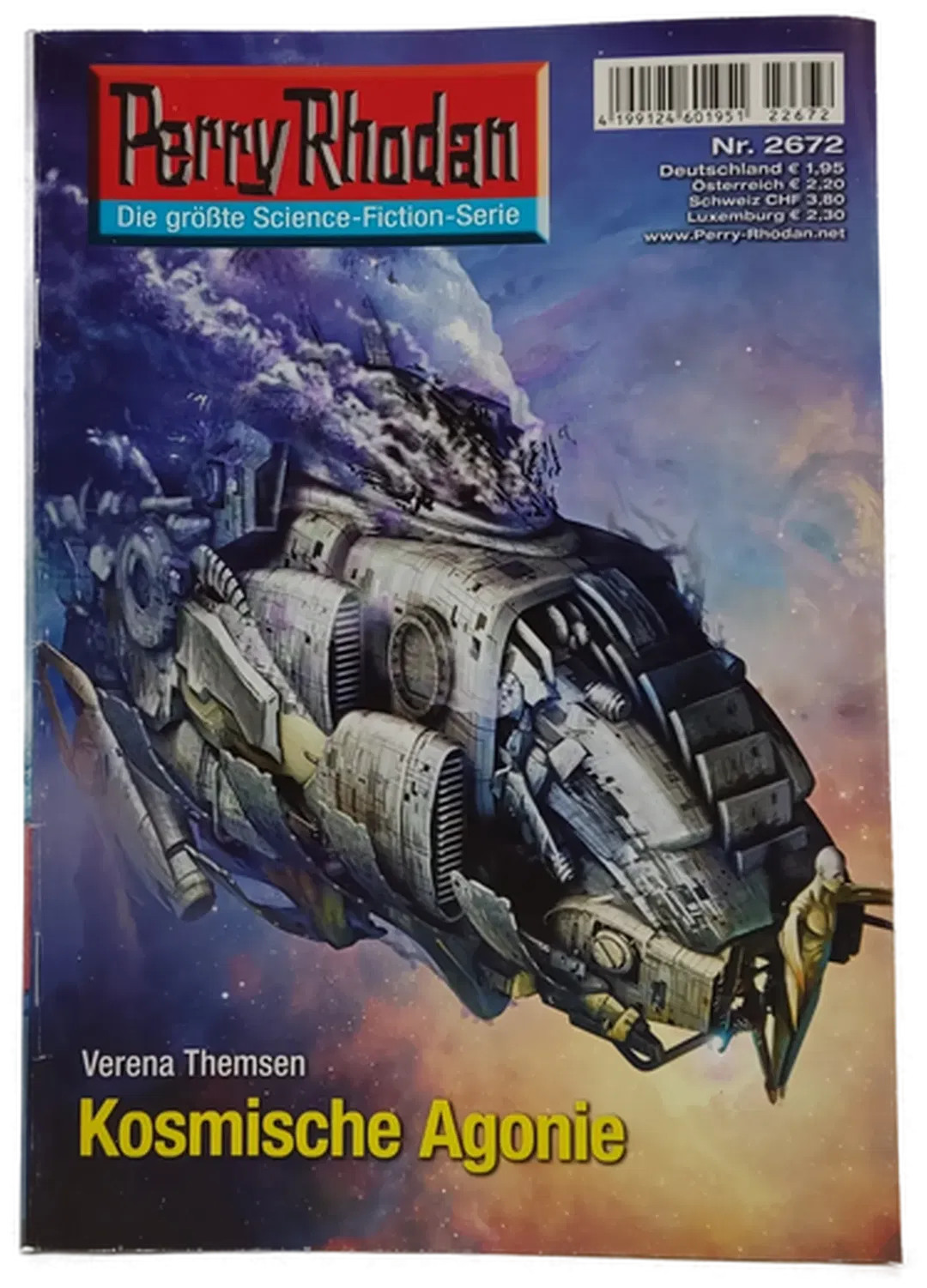 Romanheft Perry Rhodan Kosmische Agonie Erstauflage Nr.2672 - Bild 2