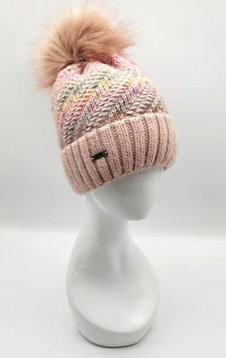 Faera, Bommelmütze, rosa 