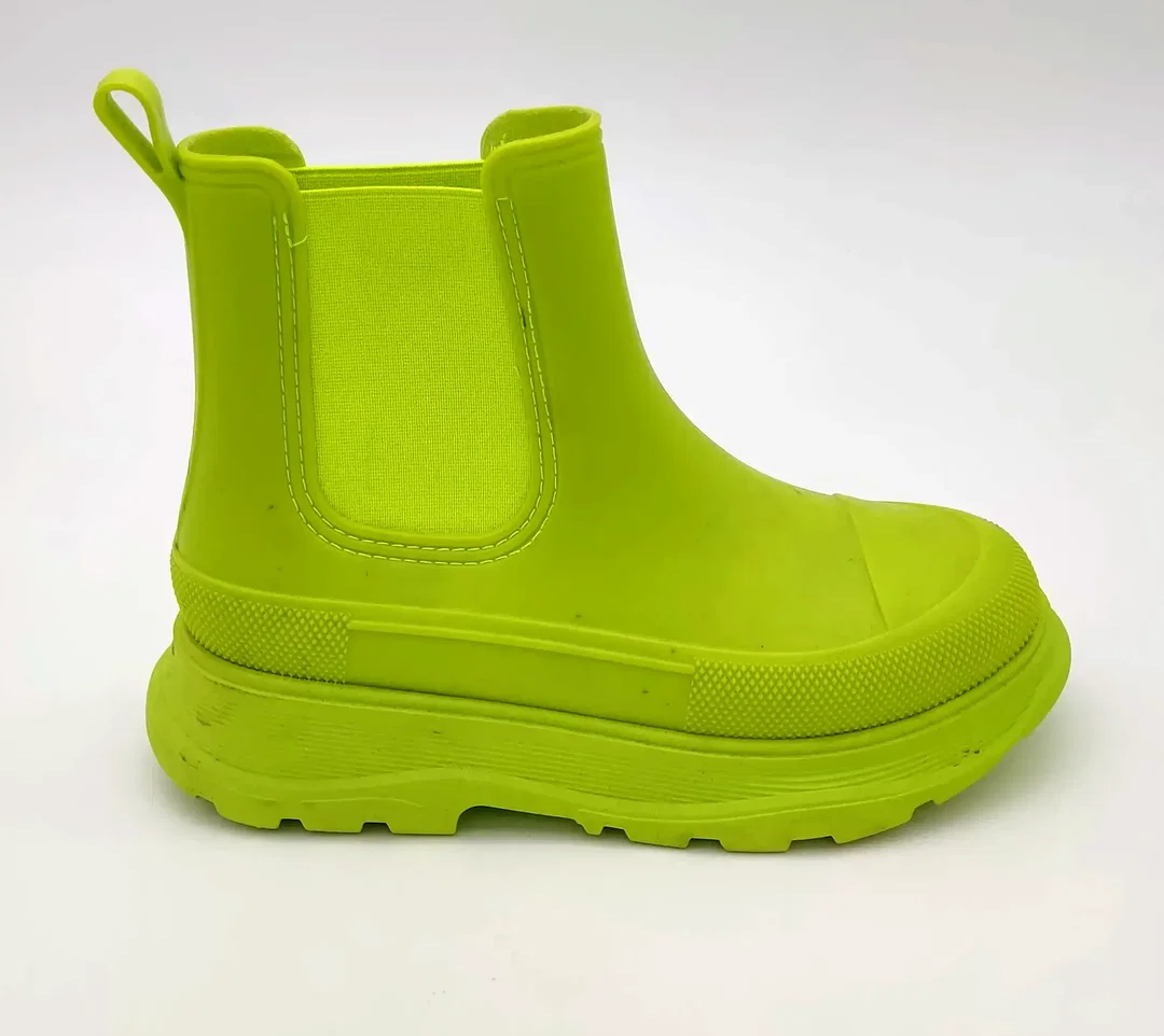 Primark Damen Gummistiefel Gr. 38 hellgrün – Bild 2