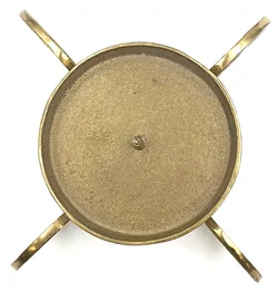 Kerzenständer aus Messing im brutalistischen Stil - Bild 5