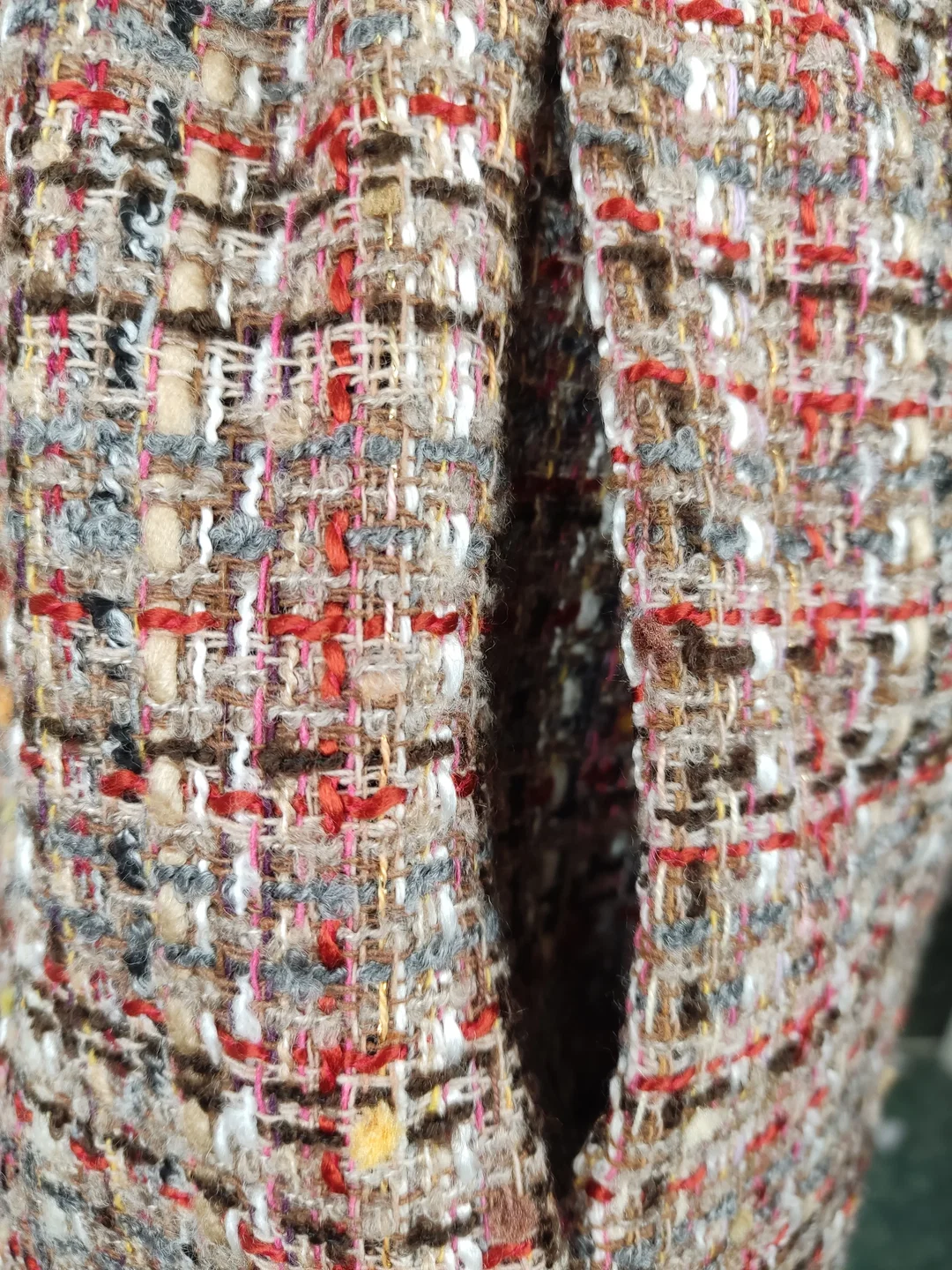StreetBox Tweed Minirock, Gestreift | Wie Neu – Bild 6