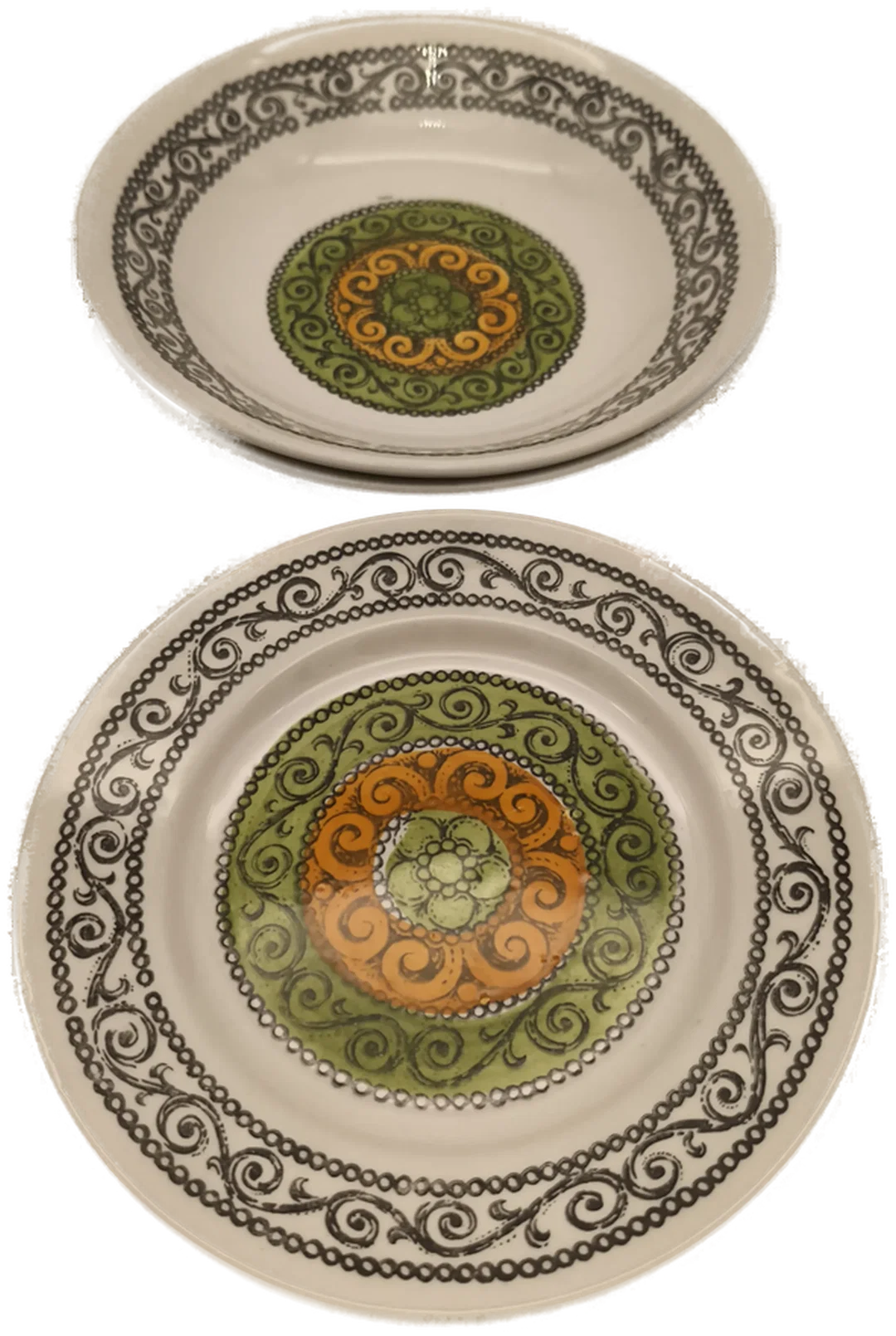 2 Schüsseln, England, Vintage, midcentury – Bild 4