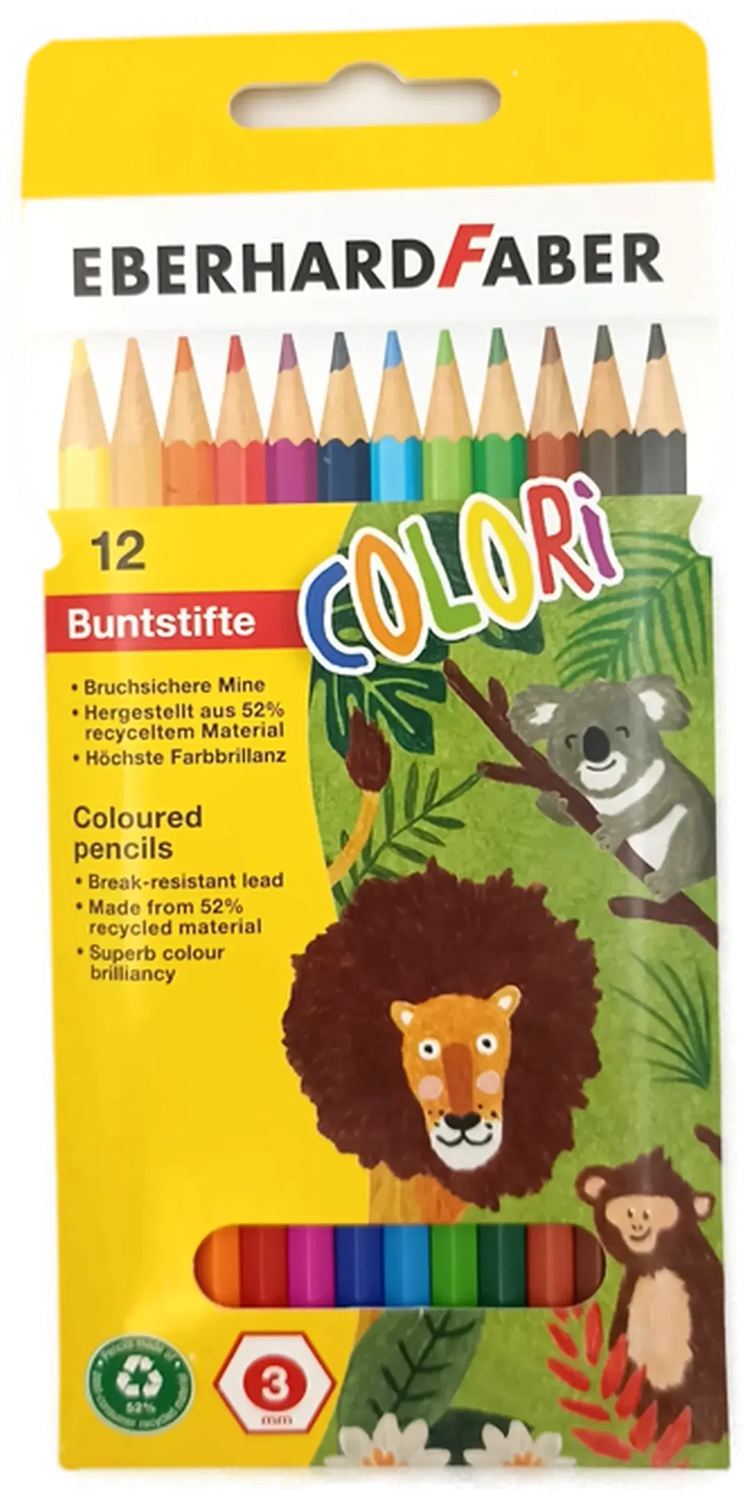 Eberhard Faber 12-teiliges Buntstifte-Set - Bild 1